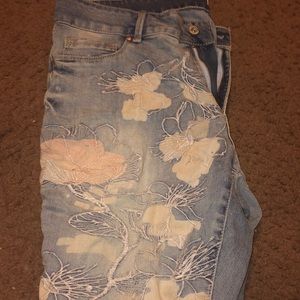 Jessica Simpson Flower Jeans